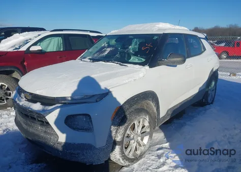 2021 Chevrolet Trailblazer Fwd Ls z USA, uszkodzony, nr VIN KL79MMS24MB009583